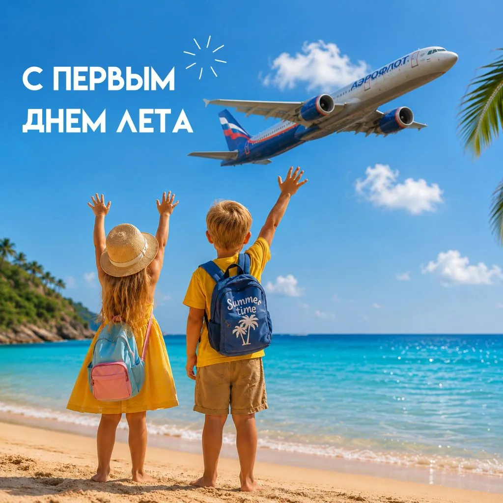 С первым днём лета!