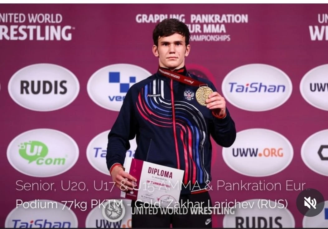 ПАНКРАТИОН🔥💪Захар Ларичев стал 🥇победителем, а Матросов Никита - 🥉бронзовым призёро...