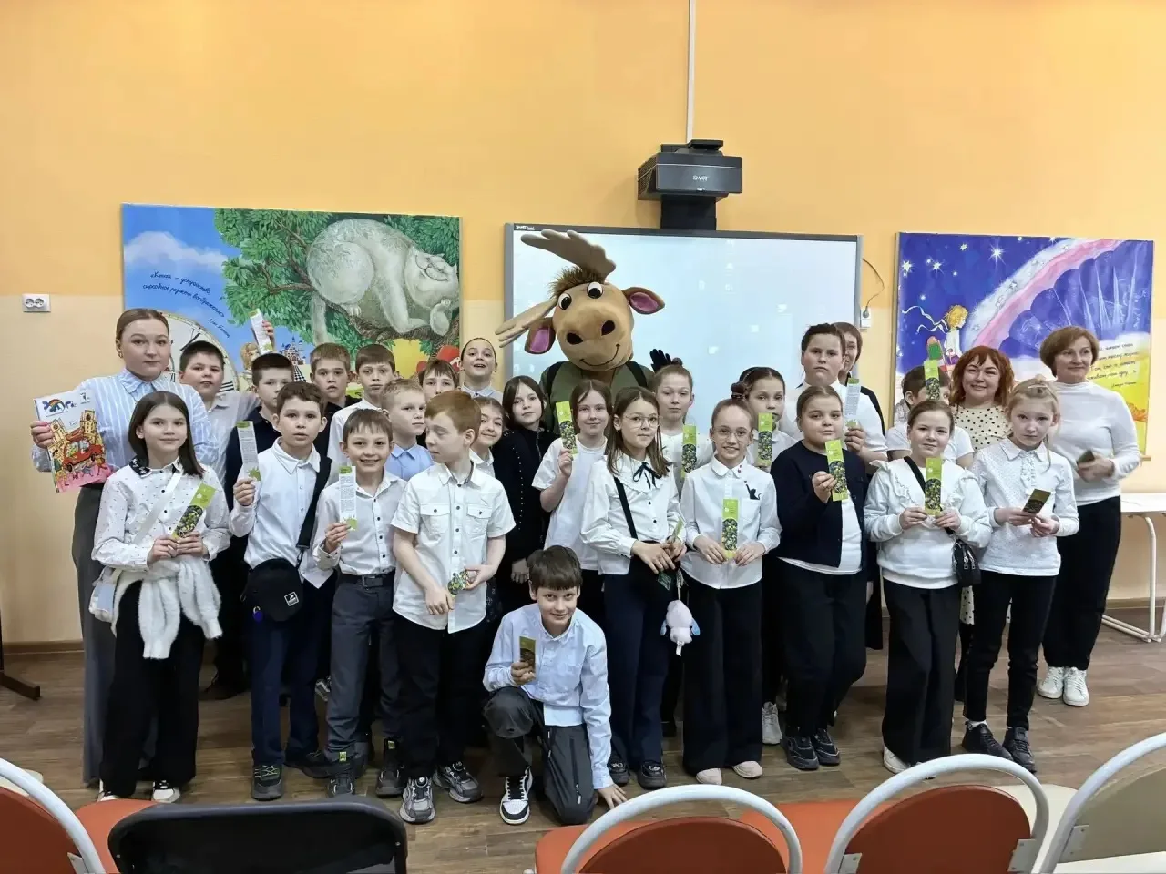 Сегодня учащиеся 3 "Г" класса и их классный руководитель Ирина Васильевна были приглашенными  гостям