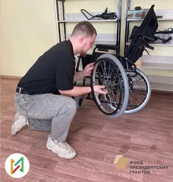 Впервые в Бийске: мобильная мастерская по ремонту инвалидных колясок ⁣ В Бийске впервые начала работ