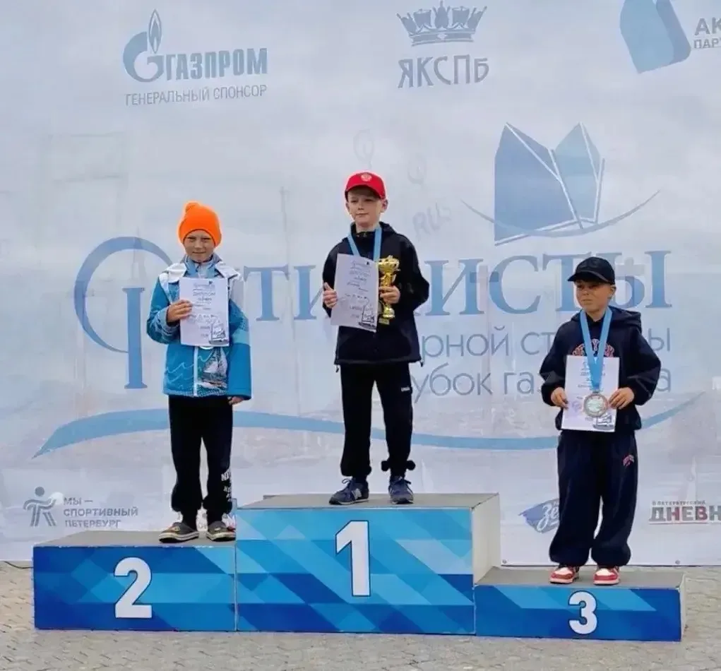 ⛵️ 1-й этап регаты «Оптимисты Северной Столицы. Кубок Газпрома» закончен!