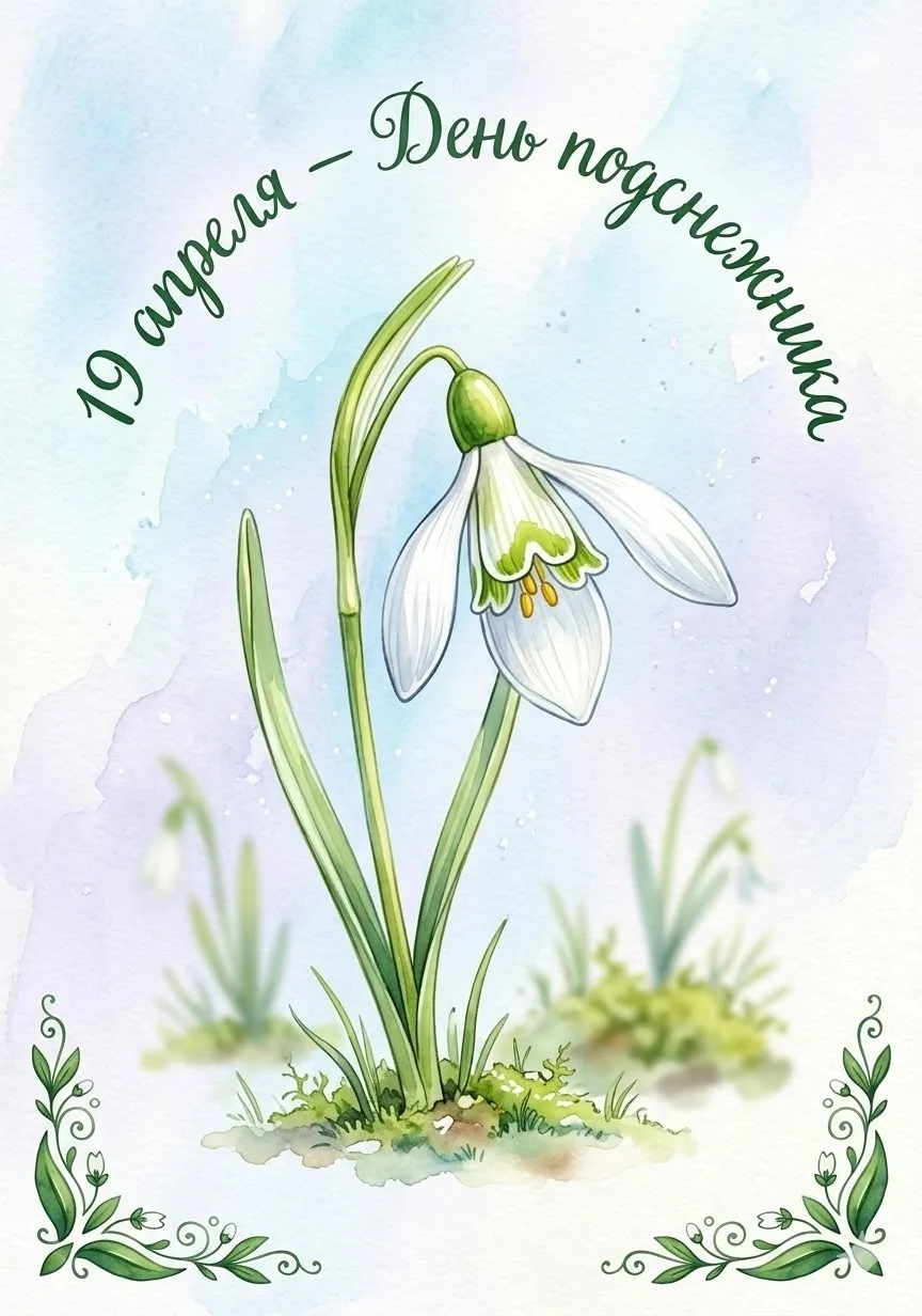 💚19 апреля — День подснежника! 💚