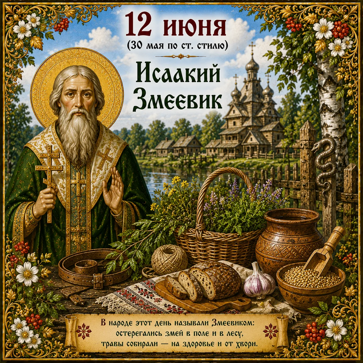 📅 Что можно и нельзя делать 12 июня (Исаакий Змеевик): народные приметы

🟢 Что можно делать

✔️ Бы
