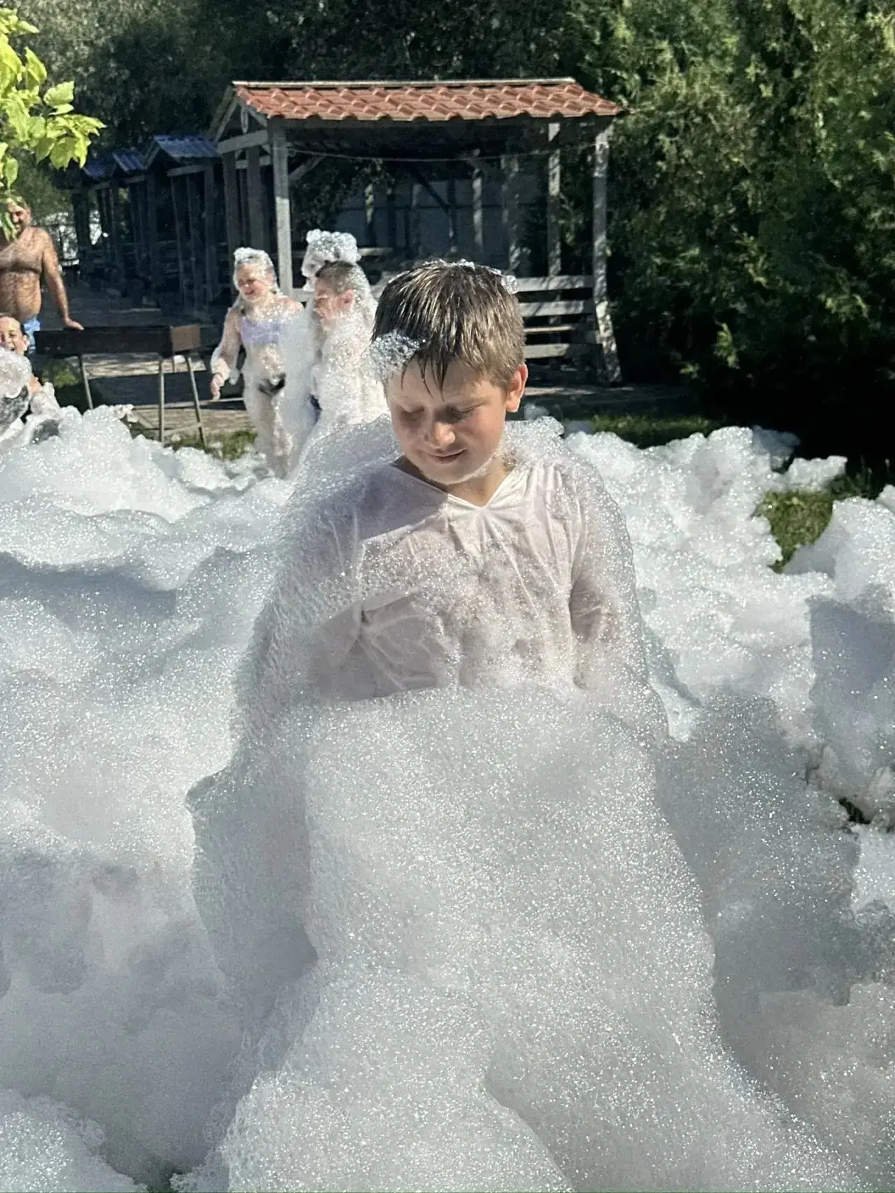 Кулаков Матвей, 4В класс, на пенной вечеринке