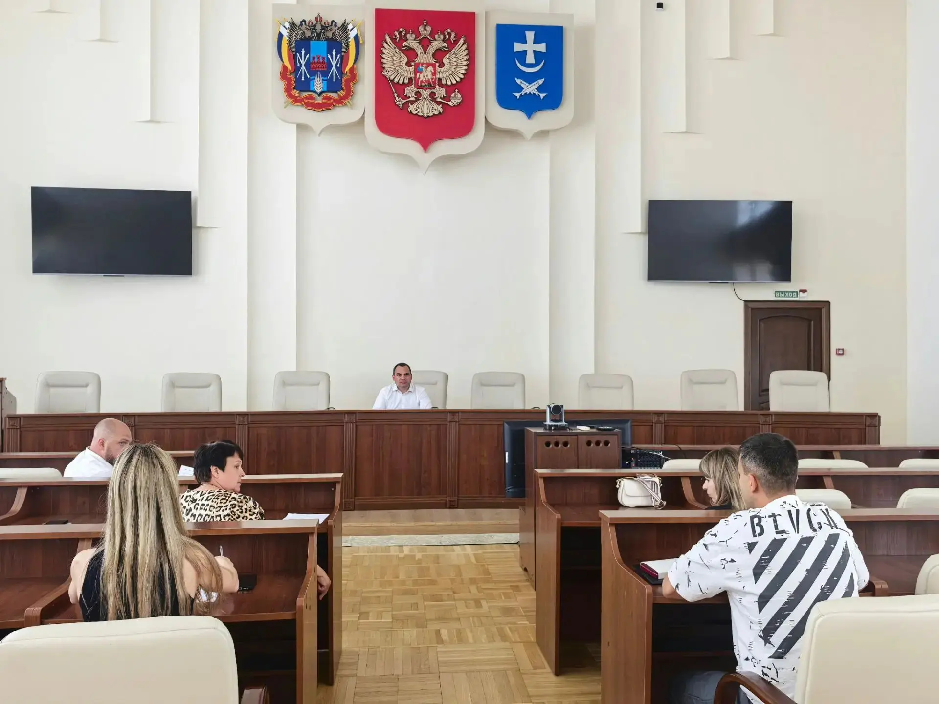 В Азове прошёл очередной приём участников СВО