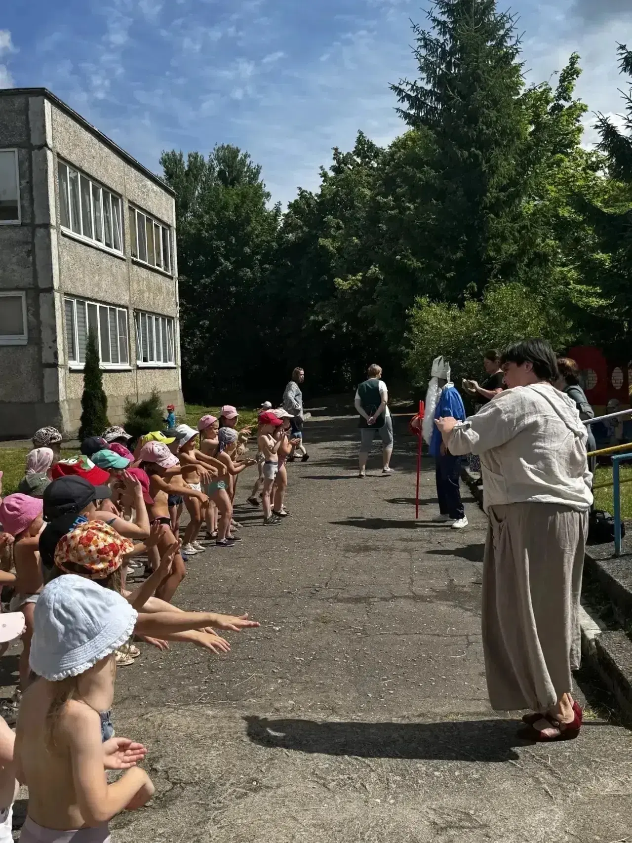 🌊🔱🌊День Нептуна!  
В нашем детском саду для  воспитанников старшего возраста прошло мероприятие «