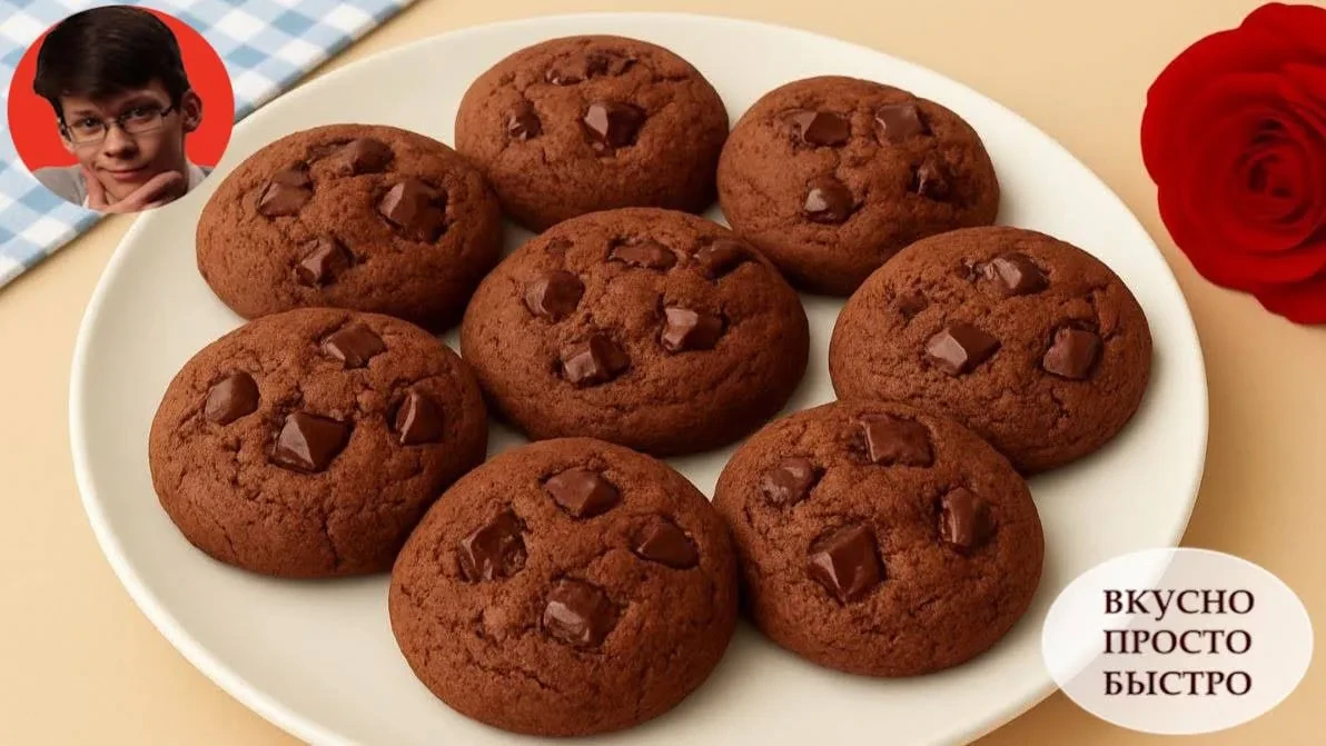 🍫 ШОКОЛАДНО-ШОКОЛАДНОЕ ПЕЧЕНЬЕ 🍪
Вкусно Просто Быстро | #статья  #печенье #рецепты

👉 Полный вари