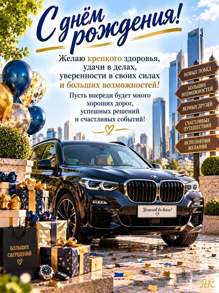 Поздравляем с Днём рождения! 🎂🎁