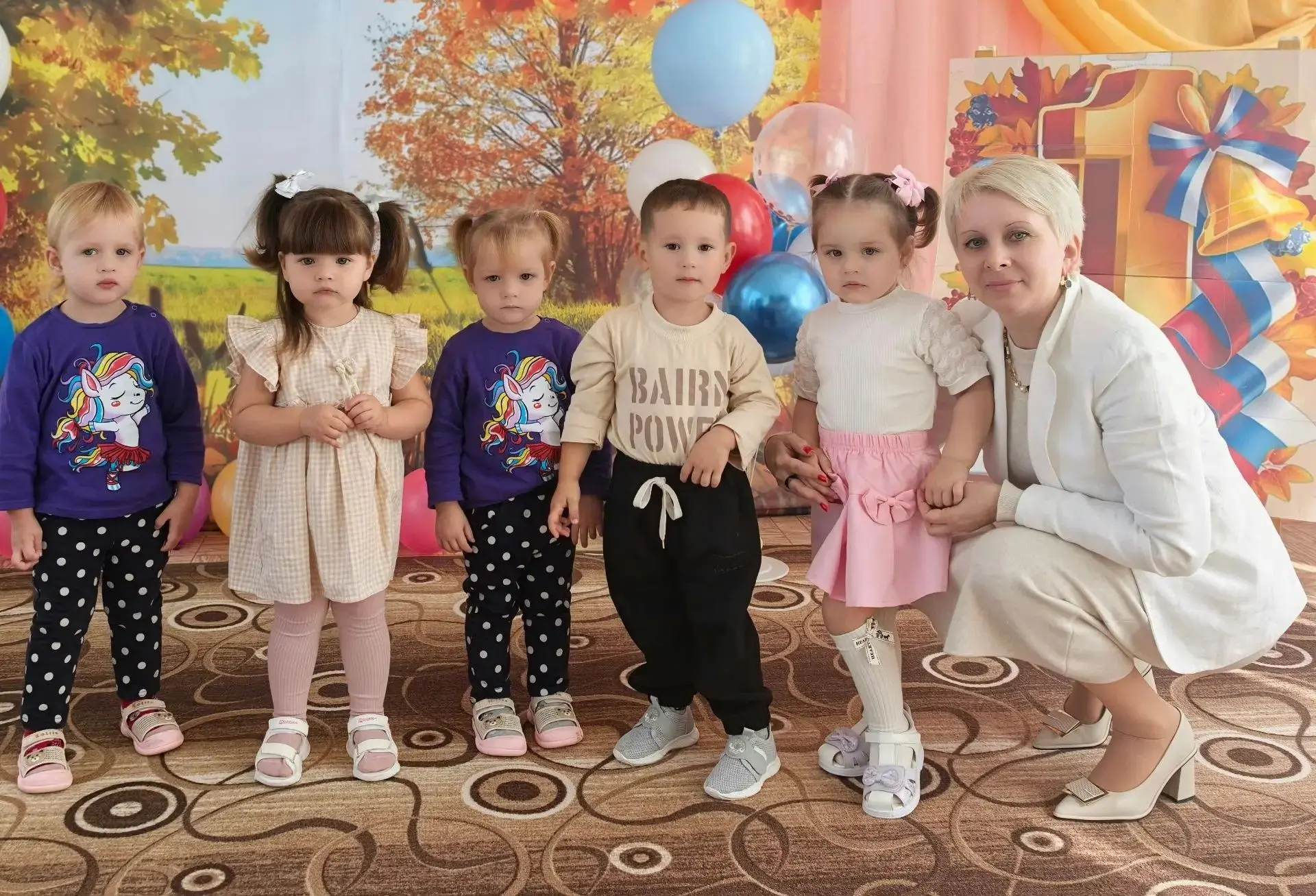 Наши малыши впервые переступили порог детского сада!