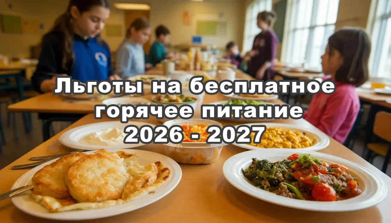 Льготы на бесплатное горячее питание 2026-2027