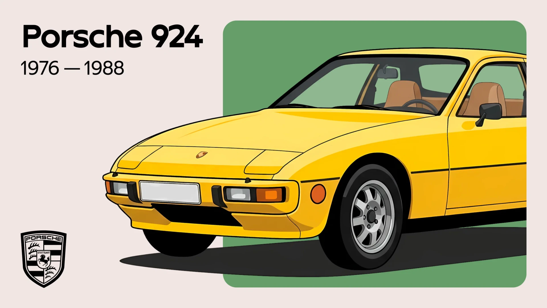 Правильный ответ — Porsche 924!