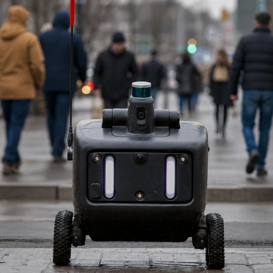 🤖 По Екатеринбургу начнут ездить роботы-курьеры