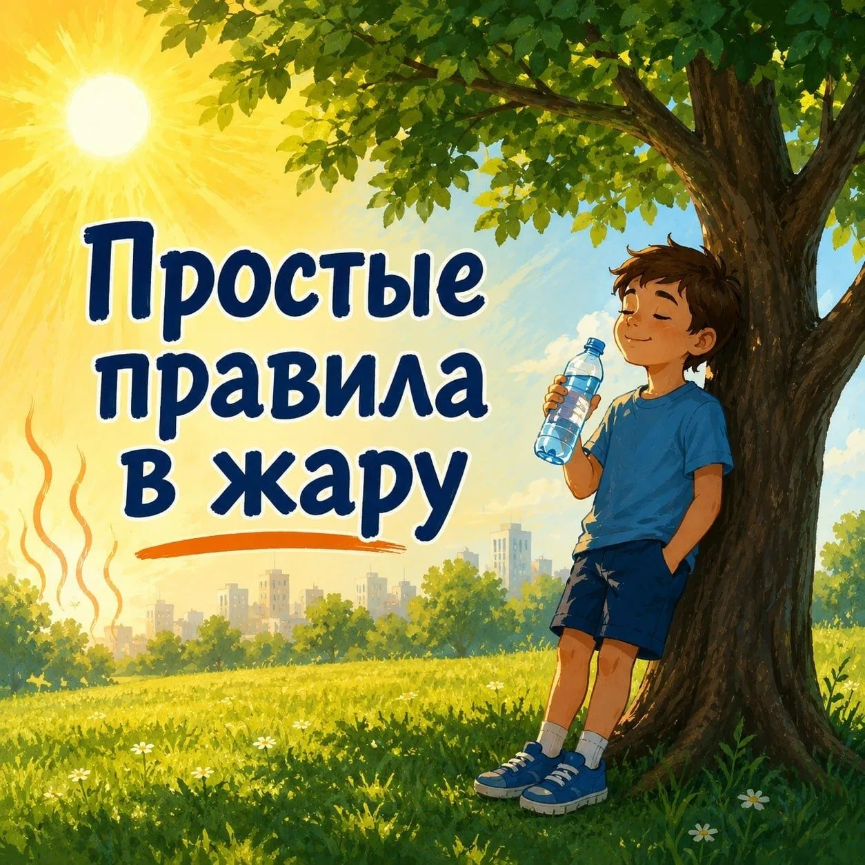 🌞Как пережить жару без вреда для здоровья
