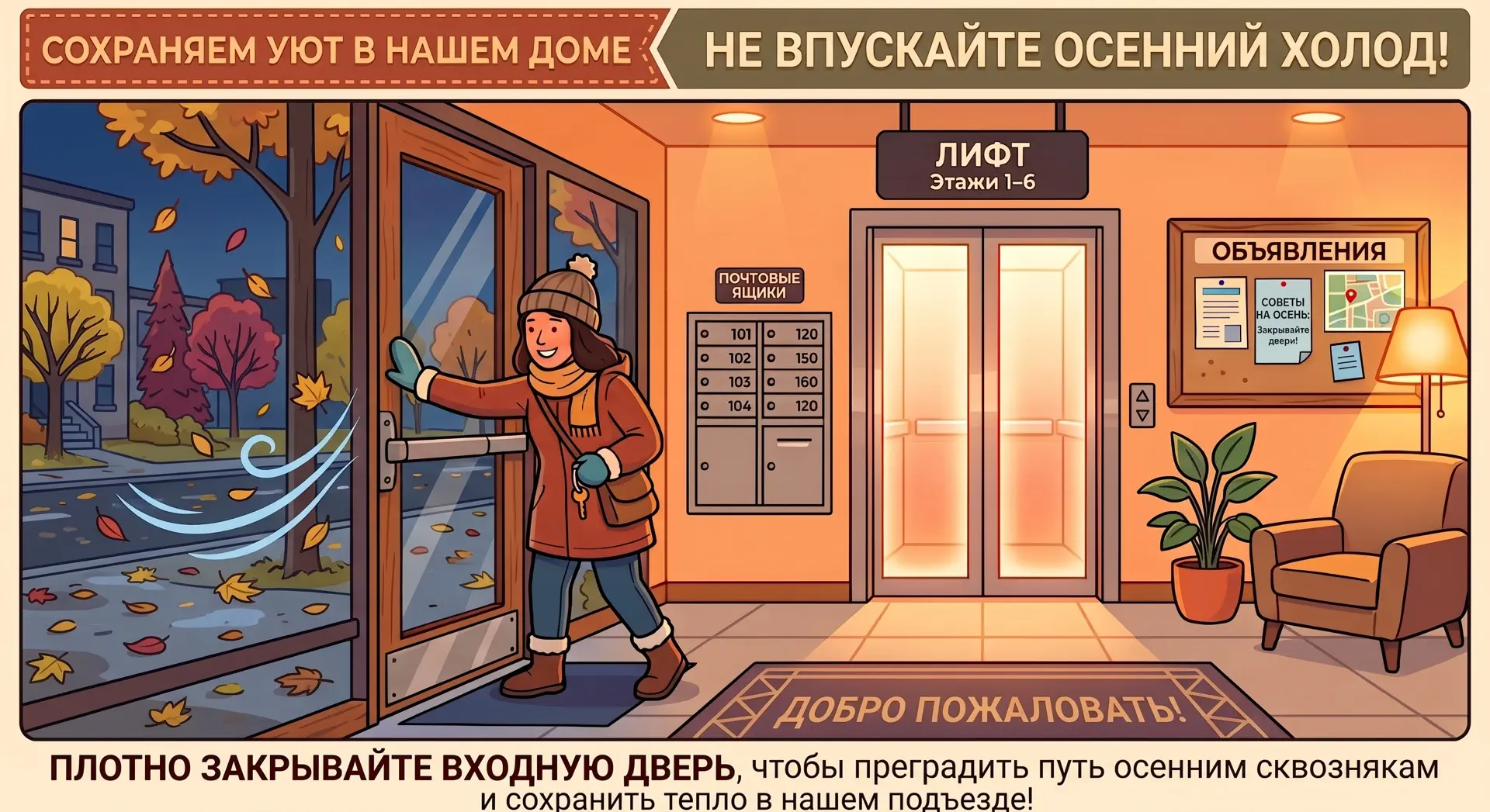 Уважаемые жители! 💨🌨️