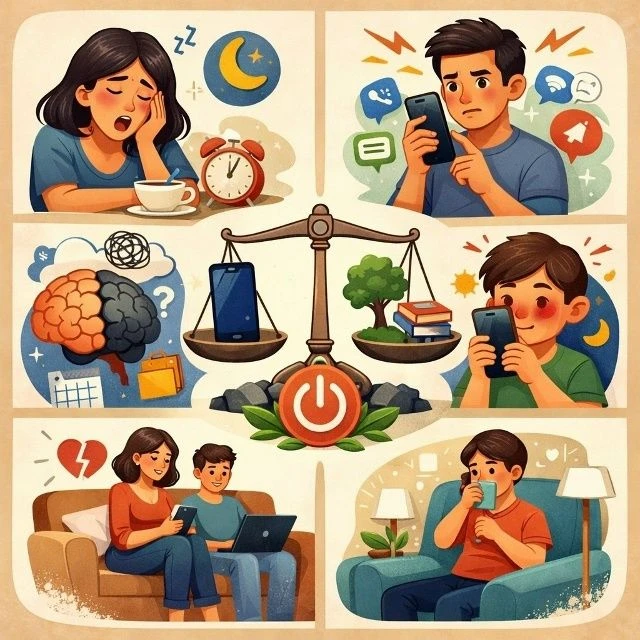 Цифровые доспехи» 5 признаков, что пора устраивать цифровой детокс. 1. Телефон — первое утром и посл