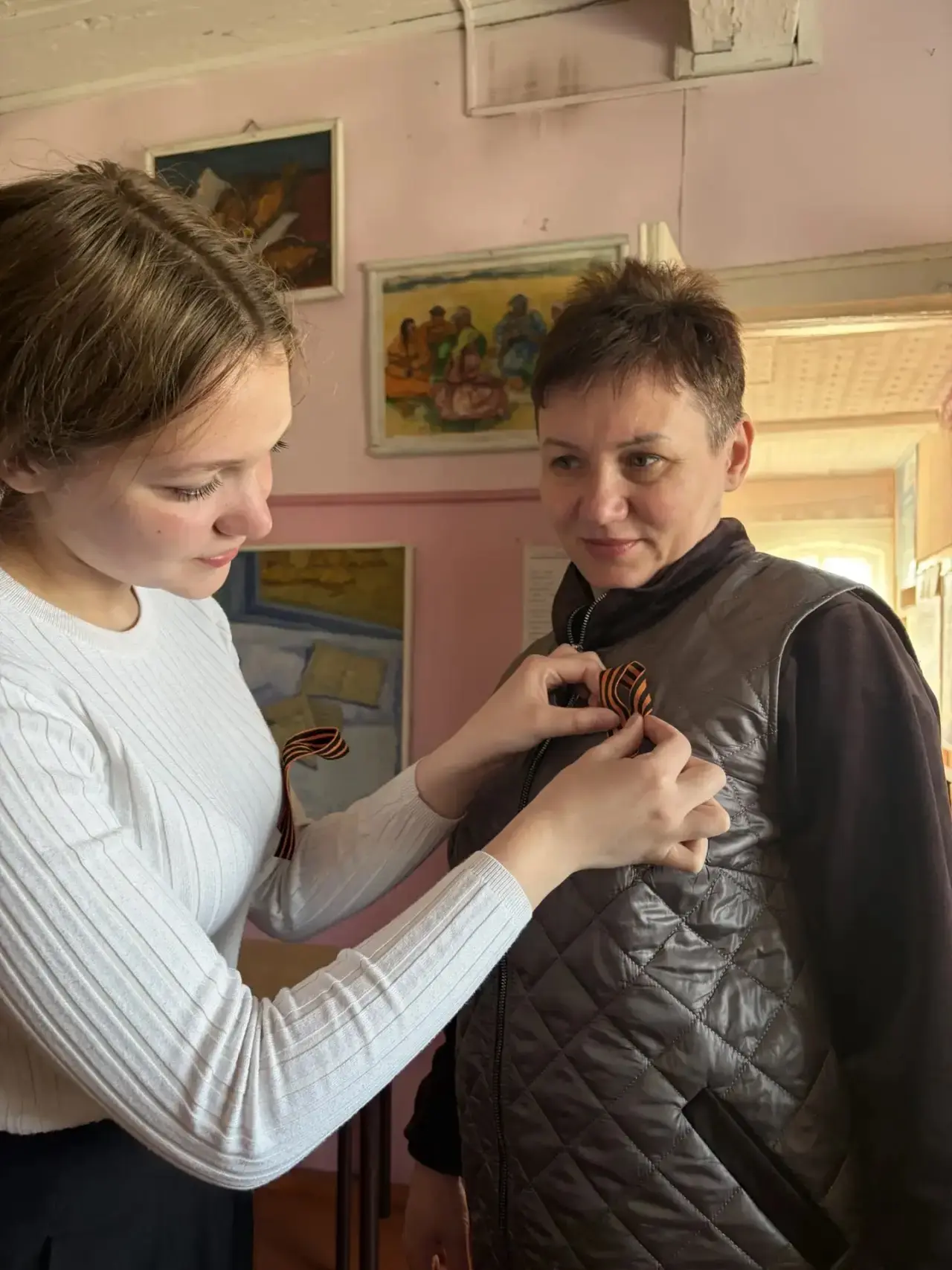 🎗 «Георгиевская ленточка»: активисты «Движения Первых» поддержали Всероссийскую акцию