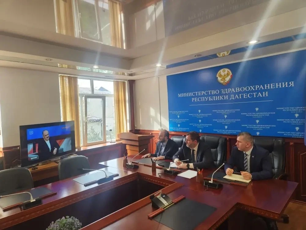 Коллектив Минздрава Дагестана под руководством министра здравоохранения РД Ярослава Глазова следит в