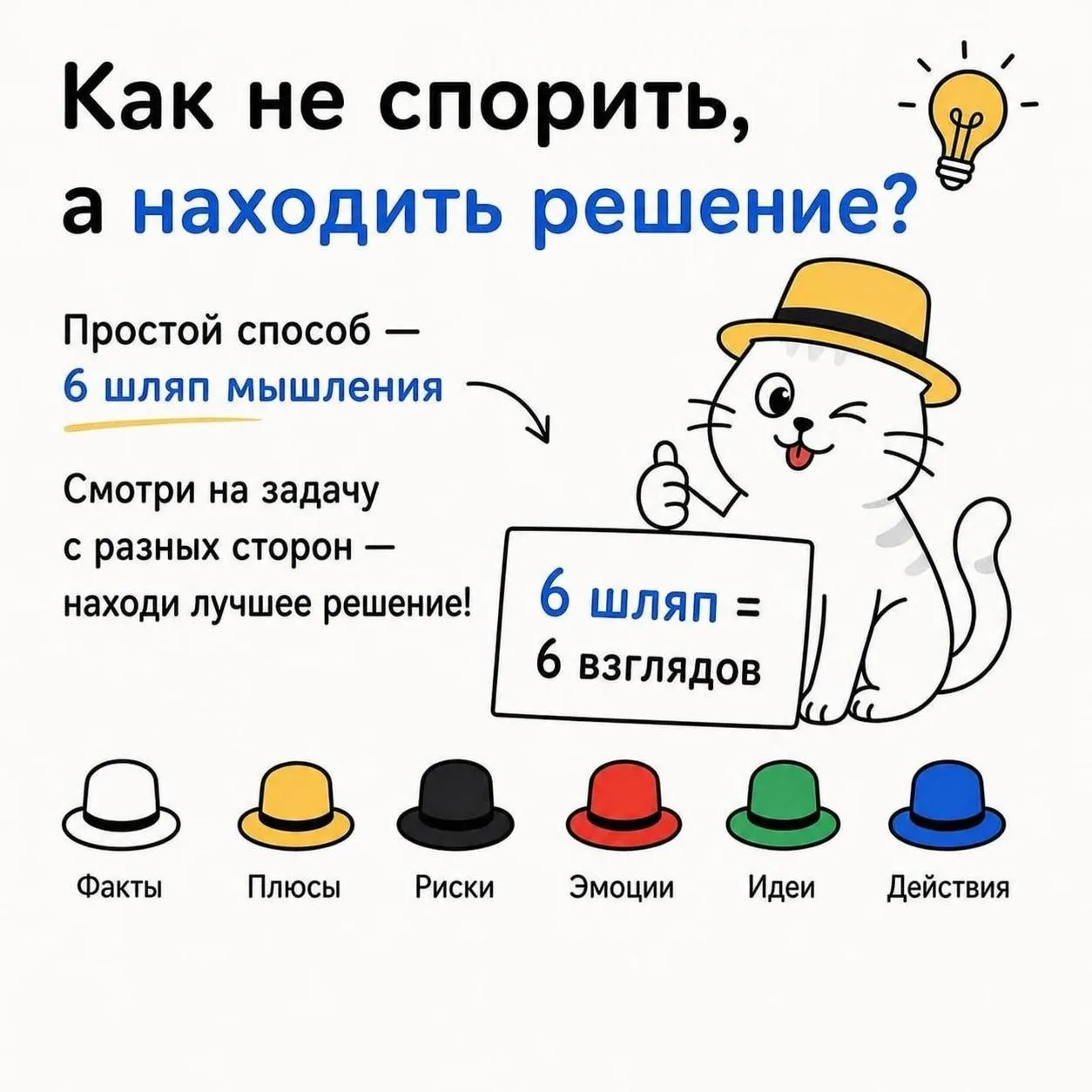 Как не спорить, а находить решение
