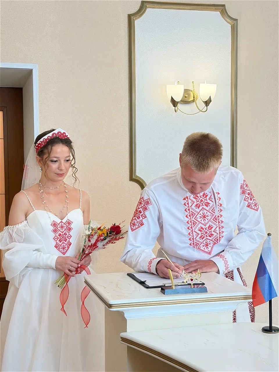 Русские традиции и редкие имена: итоги недели в уссурийском ЗАГСе

На прошлой неделе в управлении ЗА