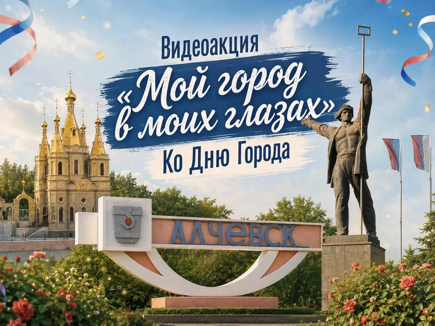 🎉 Видеоакция «Мой город в моих глазах»: расскажи о любимом Алчевске! 🎉