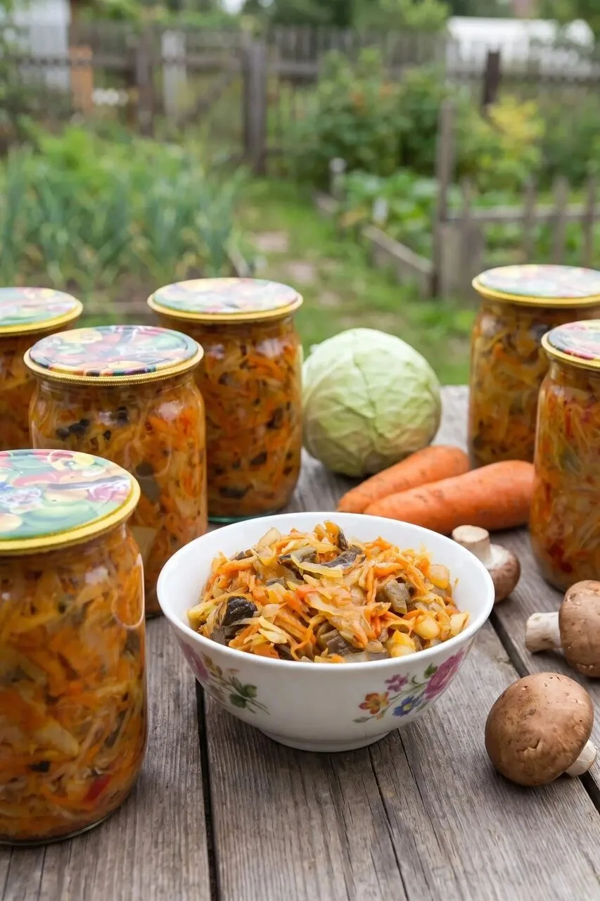 🤤 ЭТА СОЛЯНКА С КАПУСТОЙ ЗИМОЙ ИСЧЕЗАЕТ МГНОВЕННО! КАЖДЫЙ ГОД ГОТОВЛЮ ПОБОЛЬШЕ БАНОК ✍