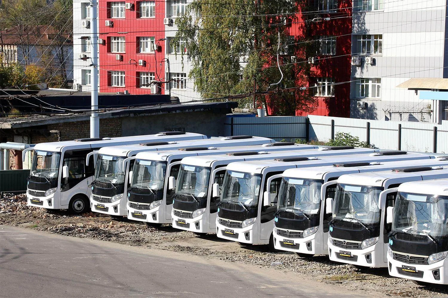 18 «Векторов Next» поступили в Пензу. Сейчас они находятся в троллейбусном депо.