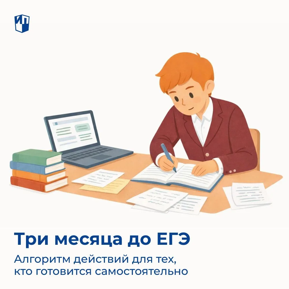 // ЕГЭ уже на носу, а кажется, что подготовка так и не началась? Не спешите паниковать. Три месяца –