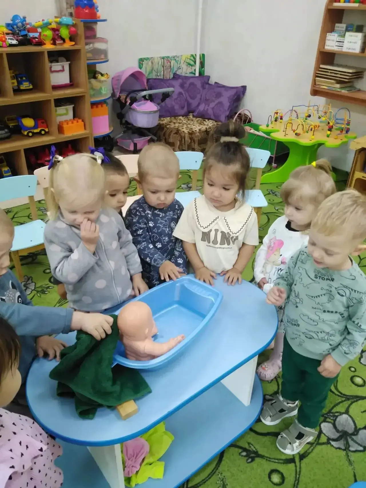 Урок заботы: купаем куклу 🚿💖