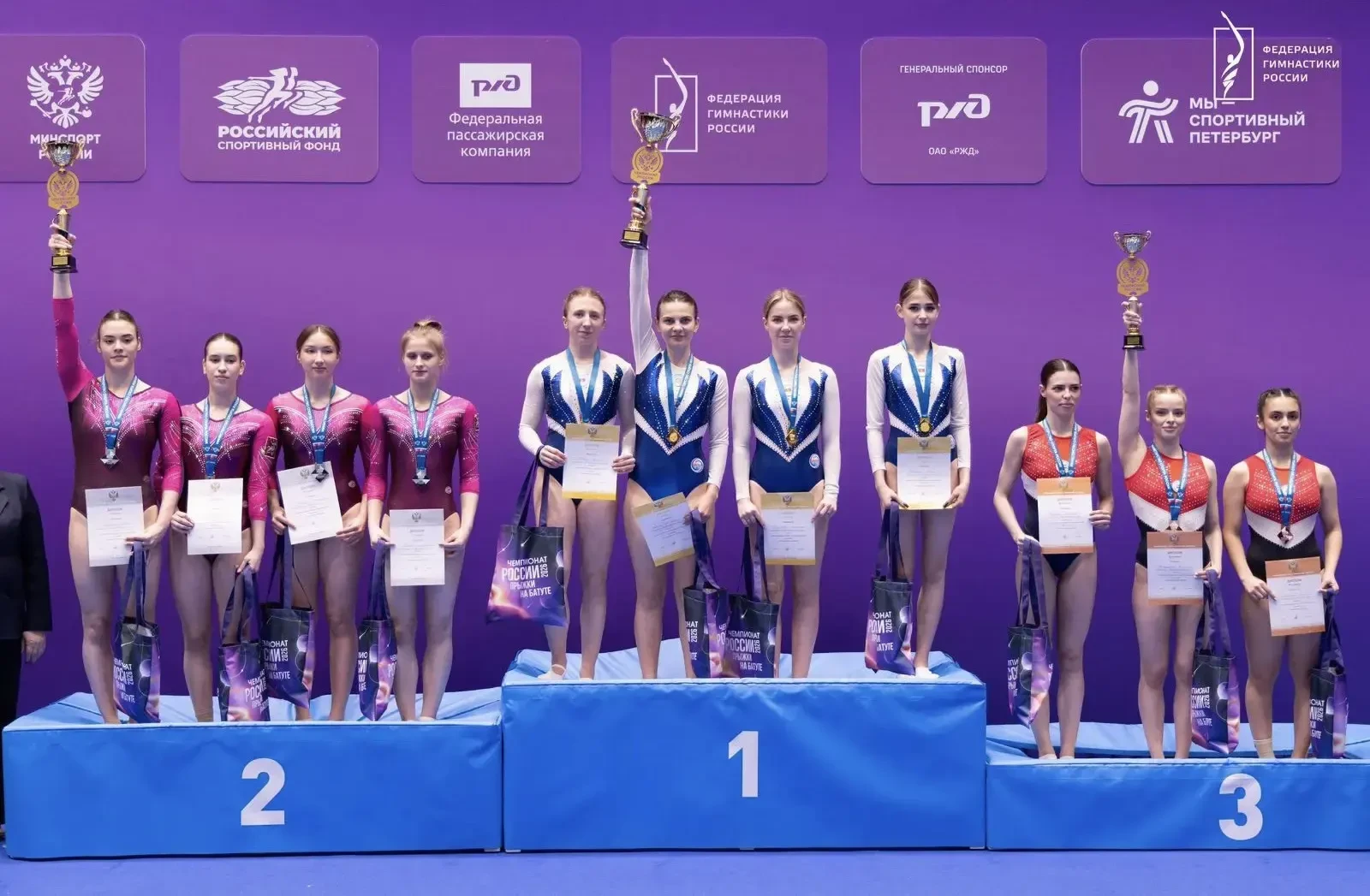 Студенты КГУФКСТ - победители Чемпионата России в дисциплине двойной минитрамп!