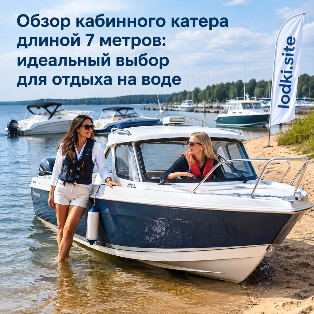 Обзор кабинного катера длиной 7 метров: идеальный выбор для отдыха на воде