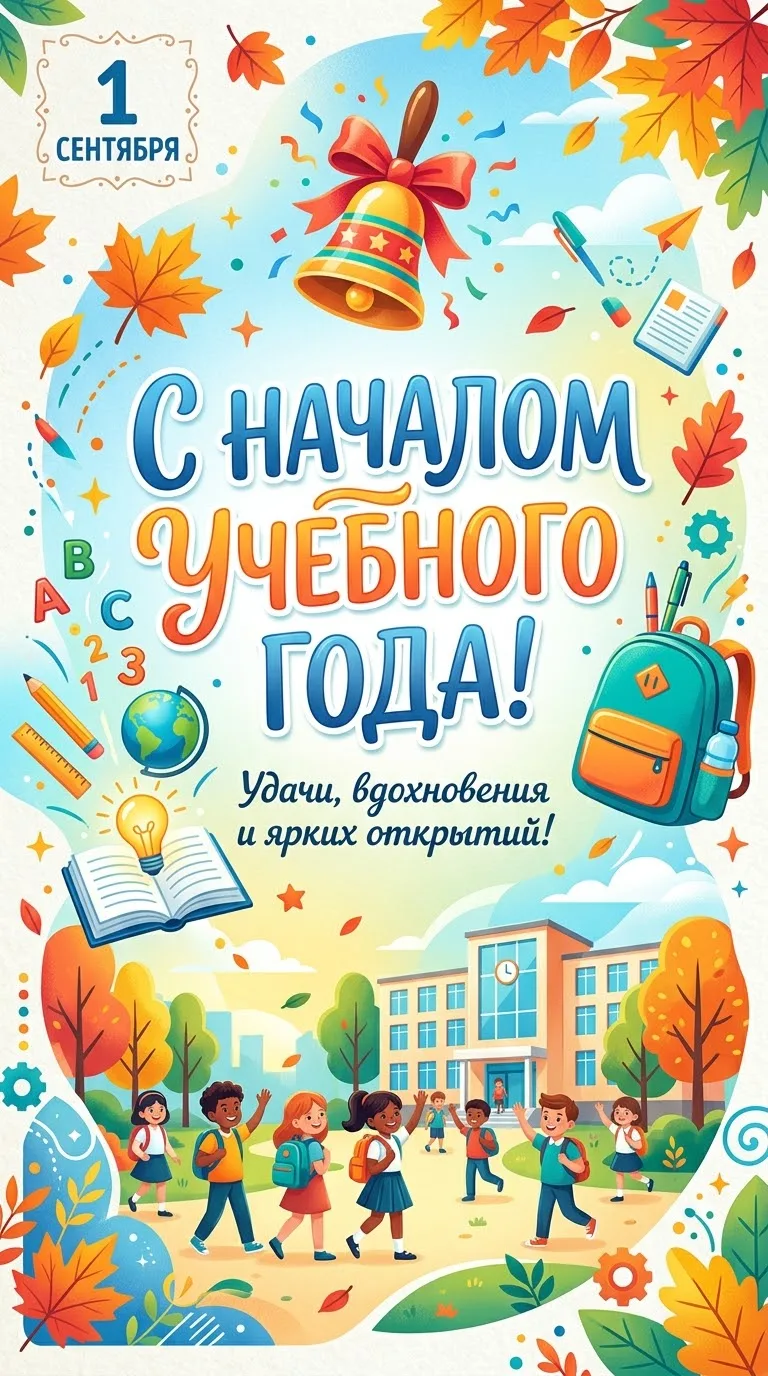С Днем знаний! 🔔