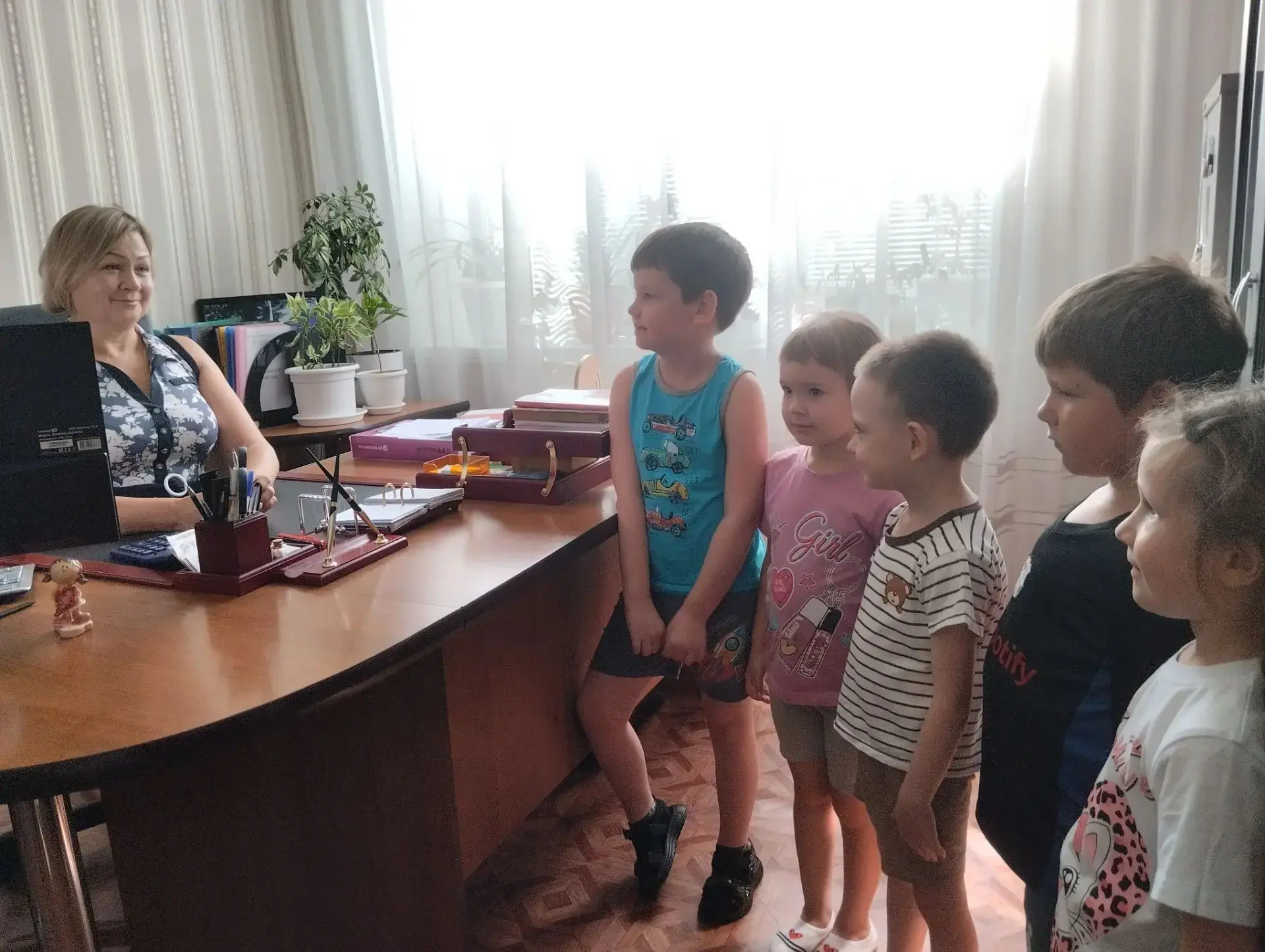 В детском садике с утра