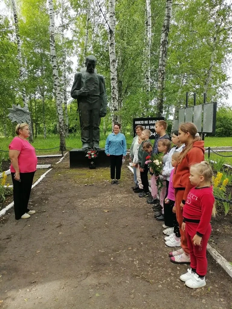 ✨День памяти и скорби в лагере «Улыбка»✨