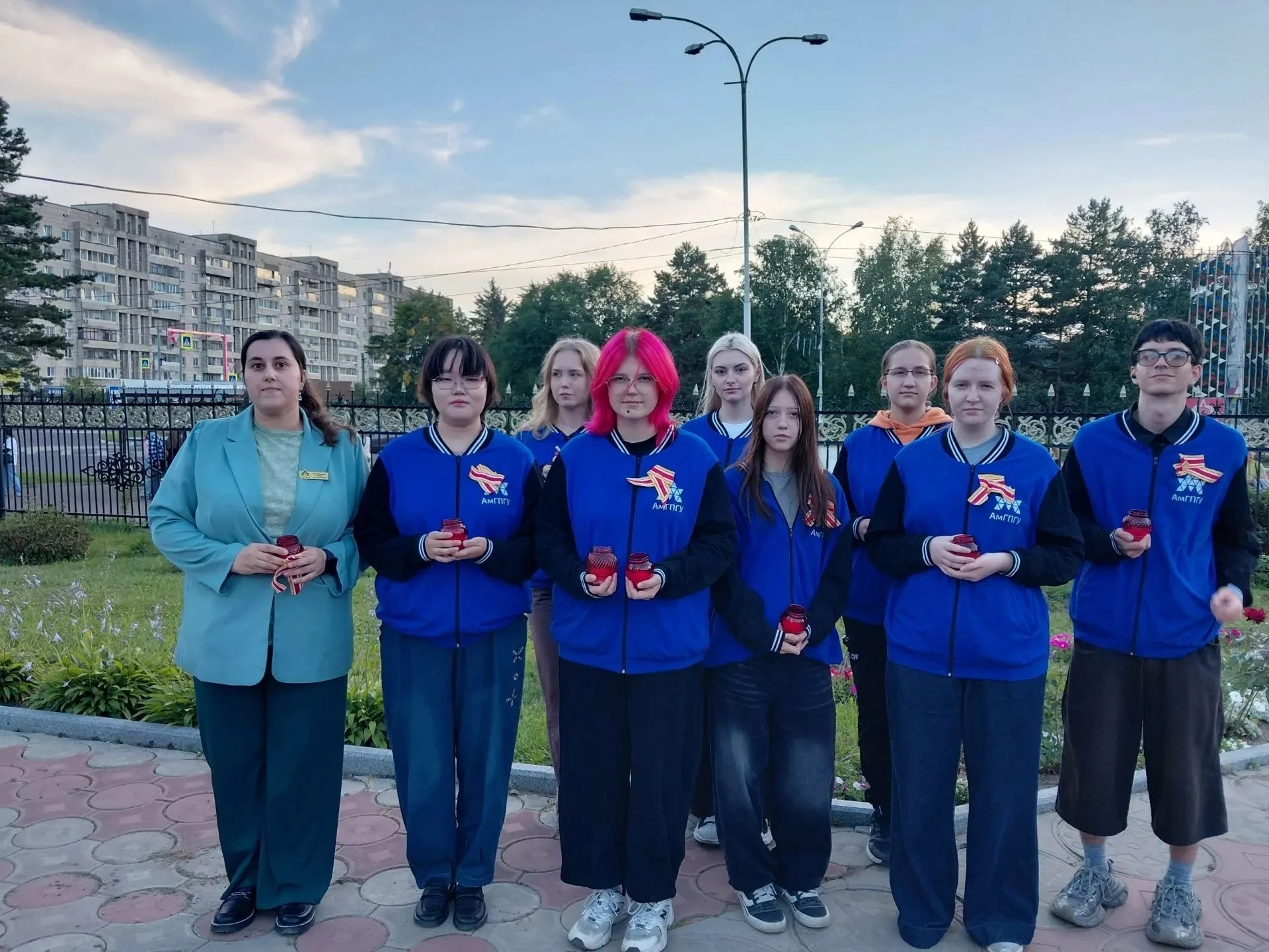 🕯️ Акция памяти «Нет террору».