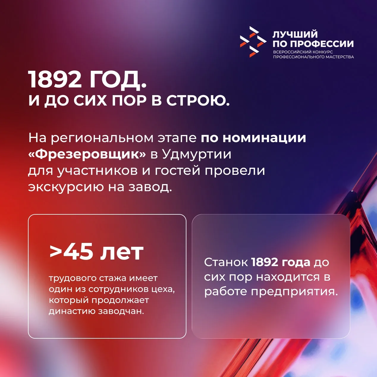 У каждого регионального этапа #ЛучшийПоПрофессии – своя уникальная история 🔥Читайте подробнее в карт