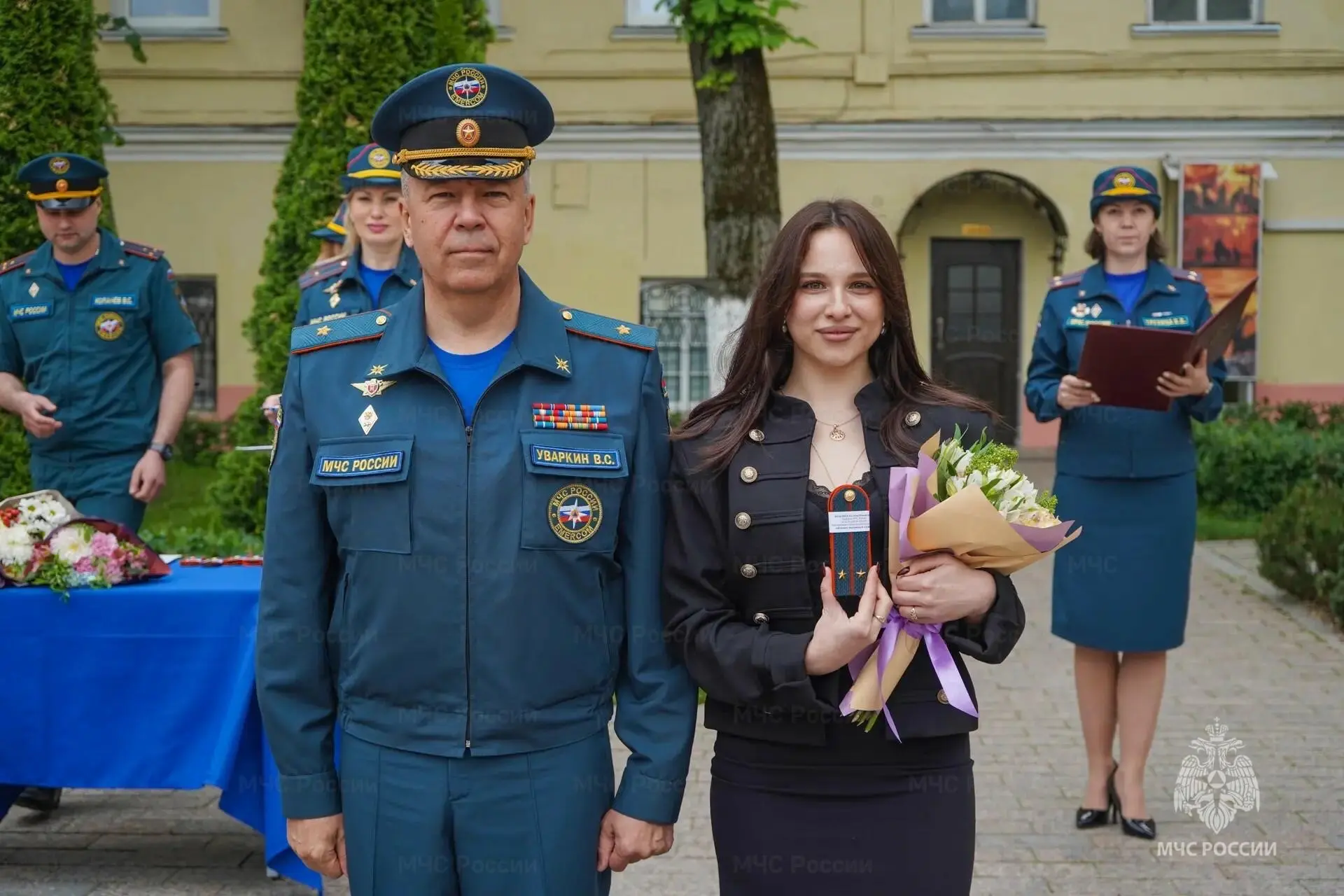 В Главном управлении МЧС России по г. Москве состоялось вручение специальных званий  Со знаменательн