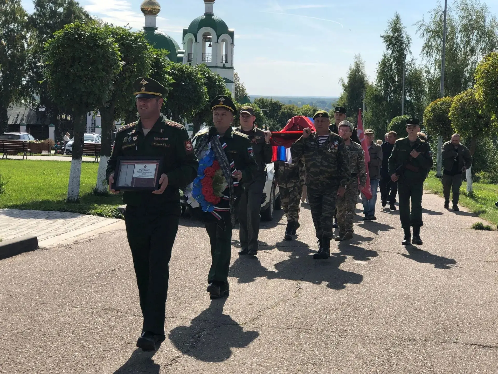 ️Пожарные Государственной противопожарной службы Удмуртии приняли участие в митинге,  п...