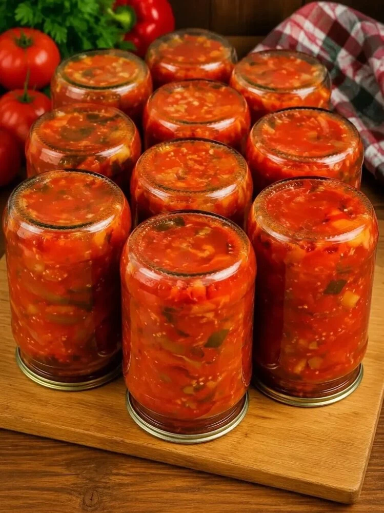 🍆 МАНЖО (БОЛГАРСКИЙ ОВОЩНОЙ САЛАТ)
