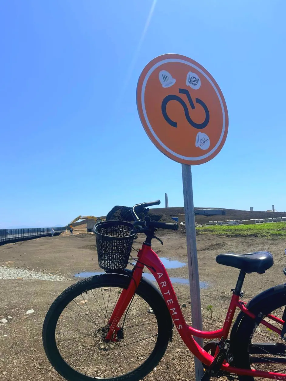 🚲 Мы здесь были! Две новые точки притяжения для велосипедистов появились в общественных пространств