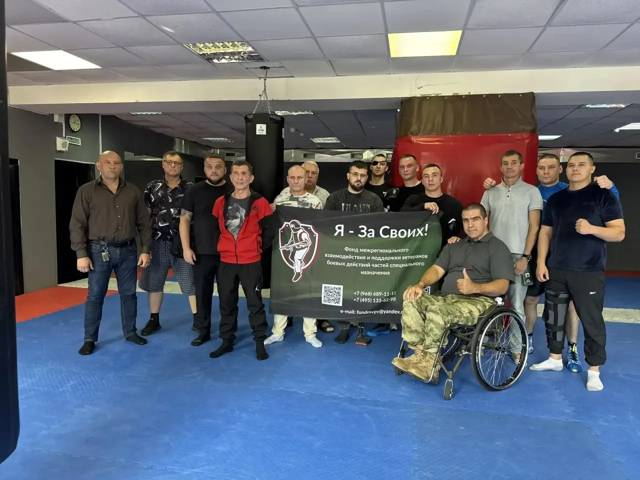 🥊В Туле прошла открытая тренировка по пара-боксу для ветеранов СВО