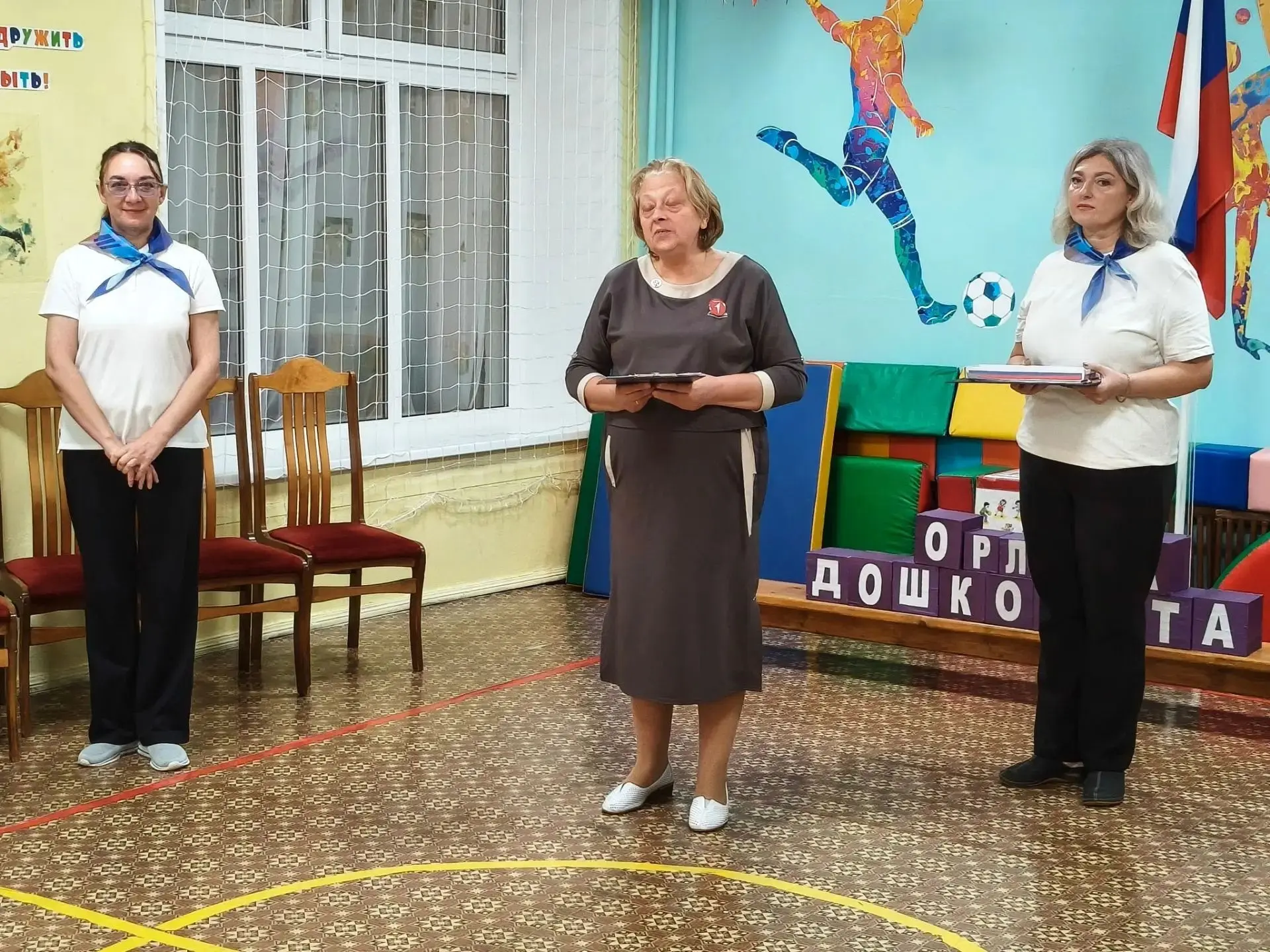 📸 «Встали на крыло»: в Киреевске дошколят посвятили в Орлята​