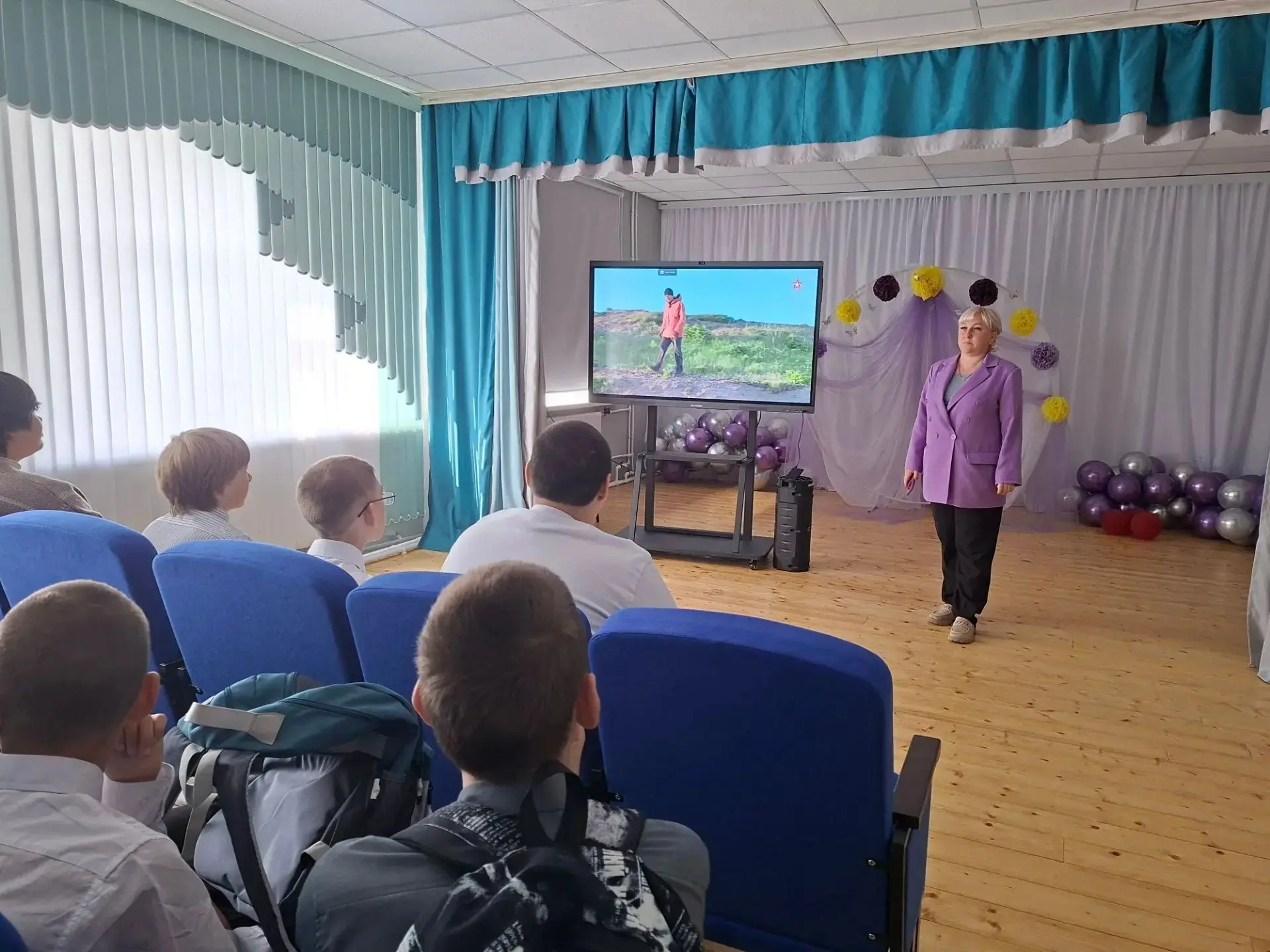 🎬 Сегодня в нашей школе работал Киноклуб