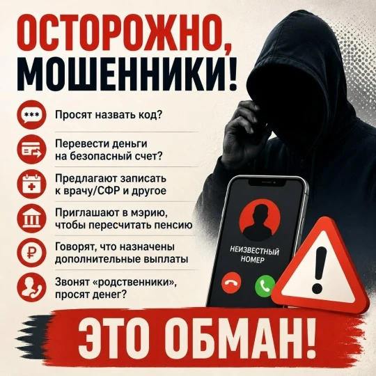 📞 Один звонок может стоить всех ваших сбережений.

Мошенники становятся все изобретательнее: сегодн