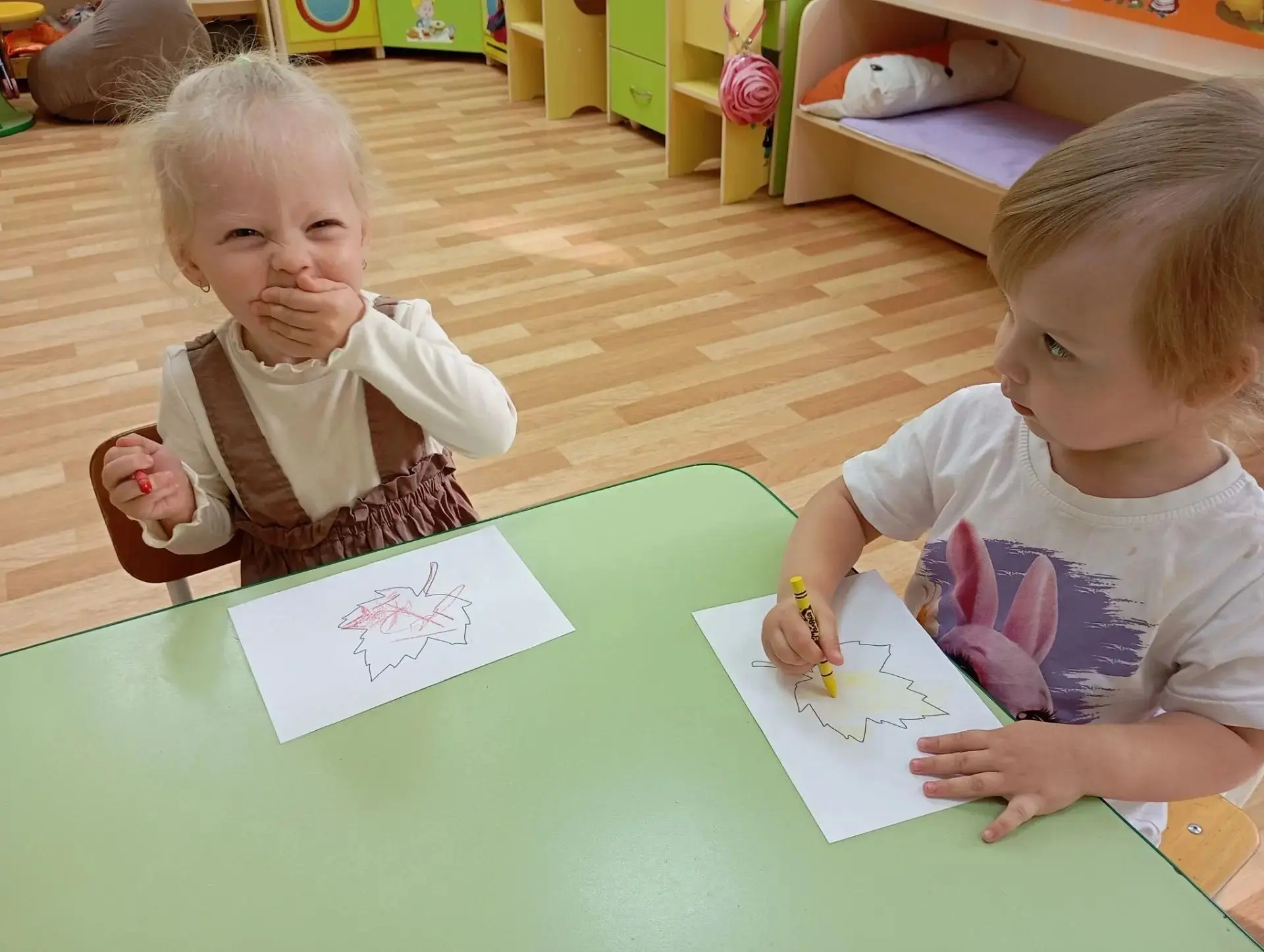 🍂Осеннее волшебство в ладошках наших «Цыплят»!
