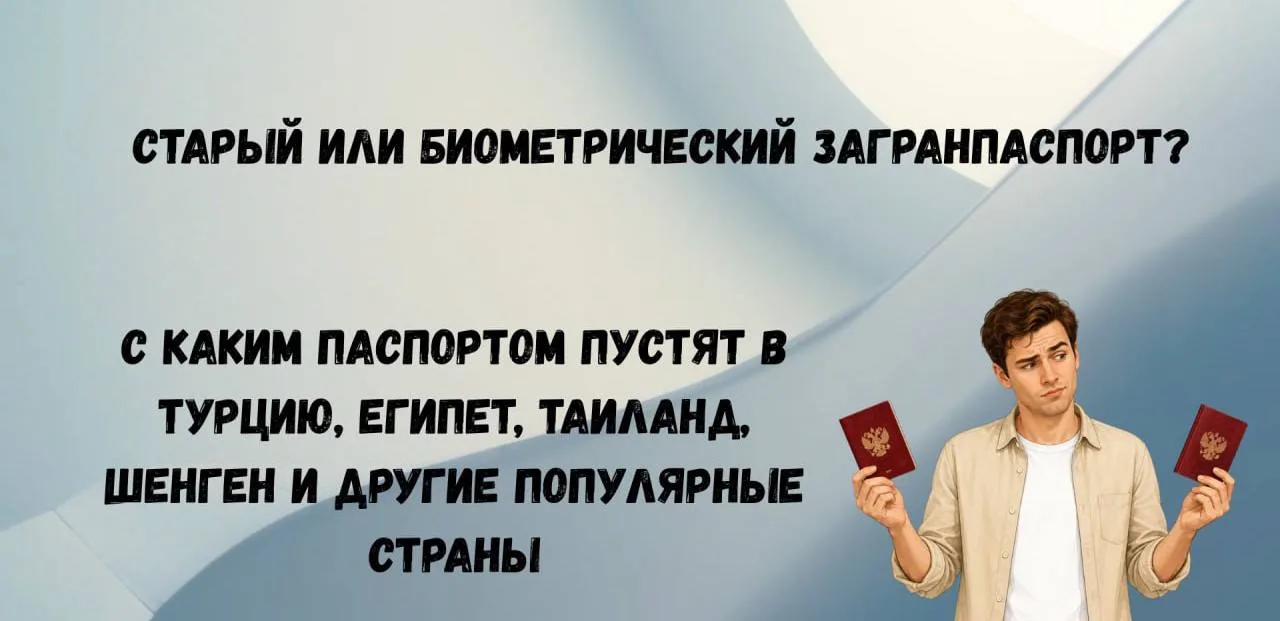 Старый или биометрический – какой загранпаспорт лучше брать для поездки?