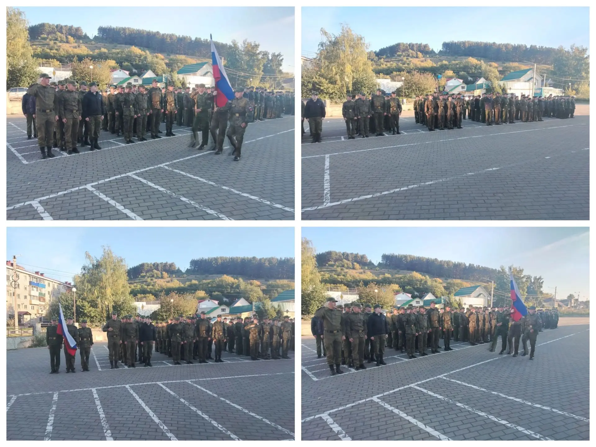 Рабочая неделя в нашей школе началась с торжественной еженедельной церемонии поднятия Г...