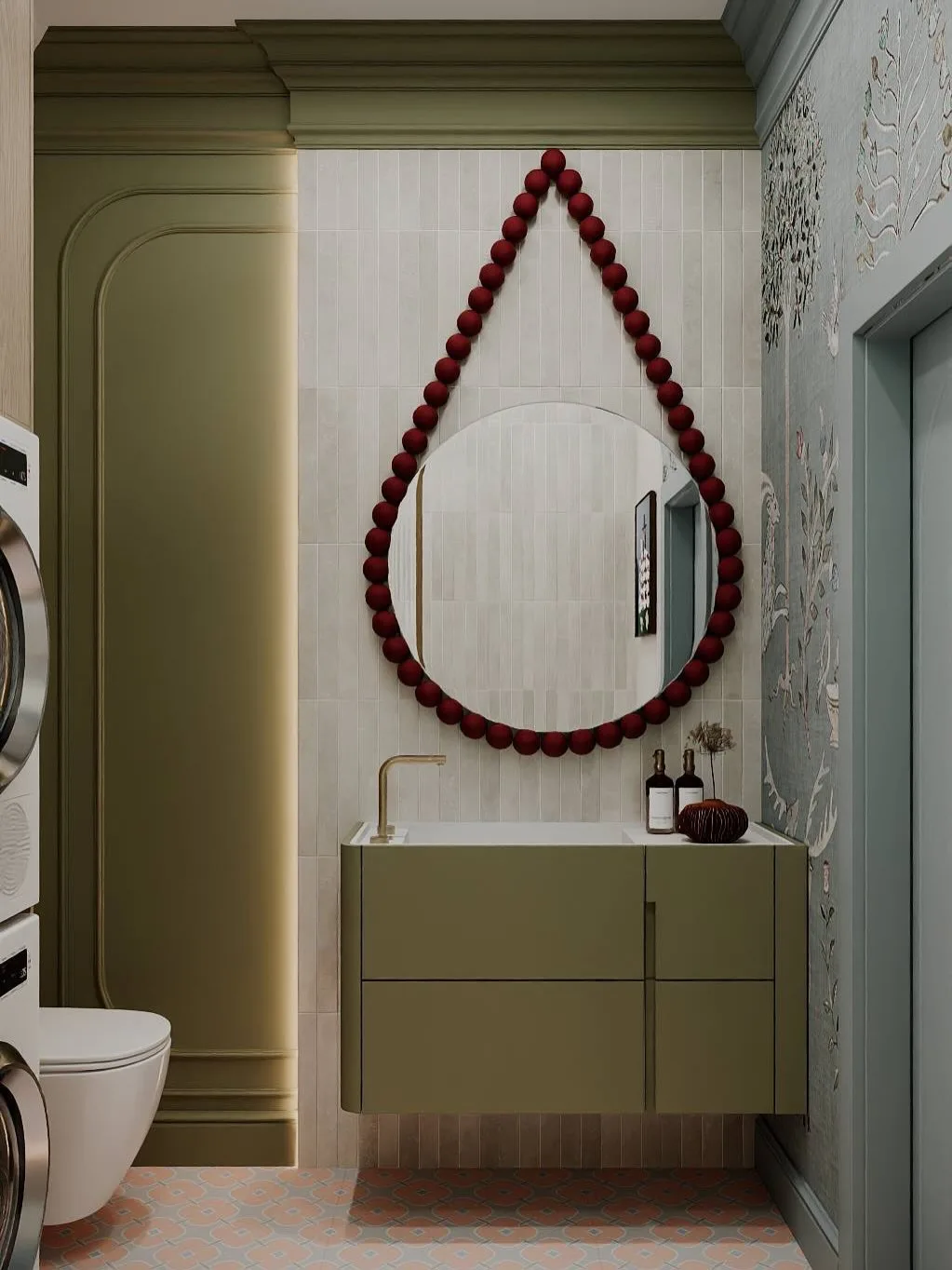 Дизайн ванной комнаты с постирочной
Автор проекта: matreshkina interiors