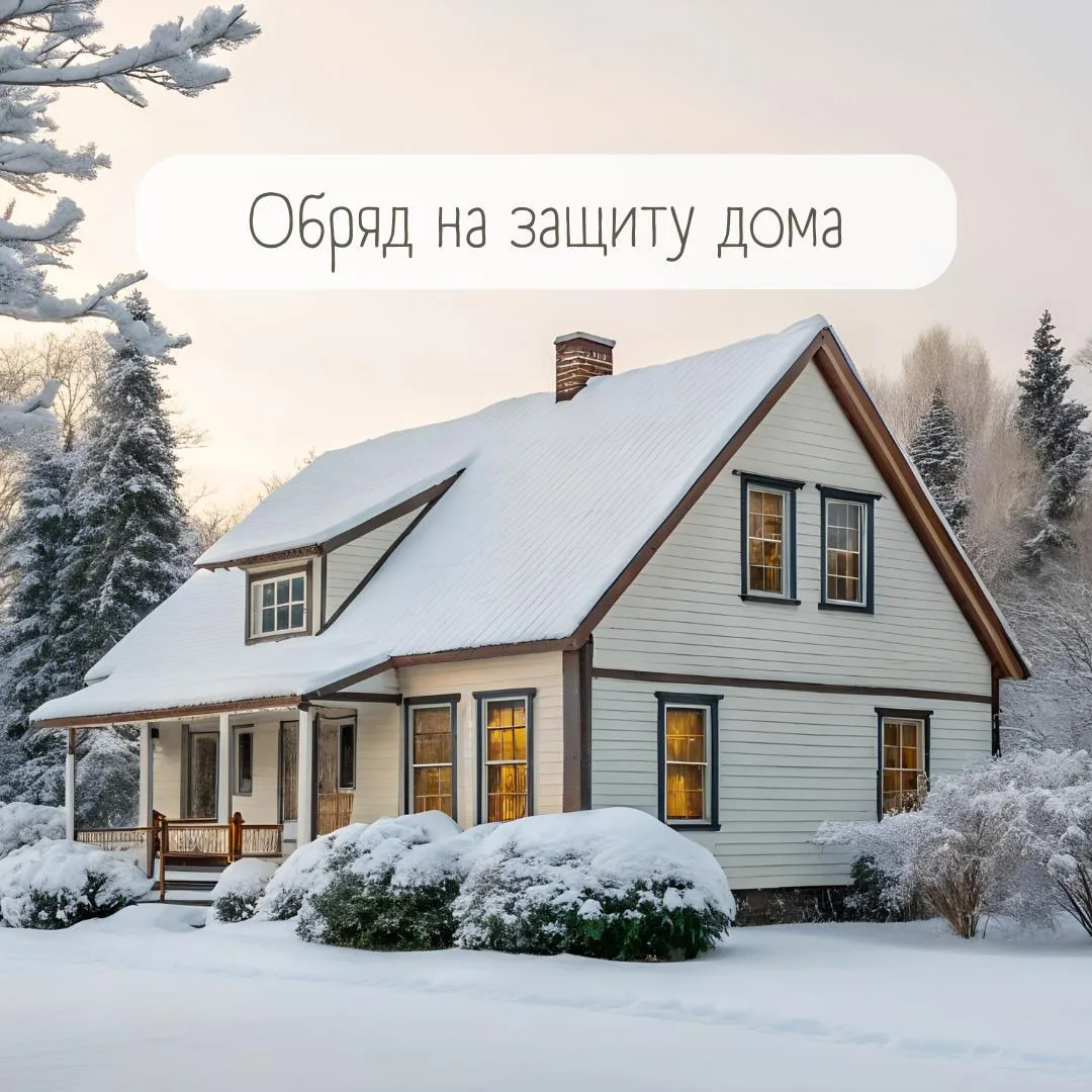Обряд на защиту дома 

Если хотите укрепить энергетику жилья и поставить над ним мощный оберег, прош