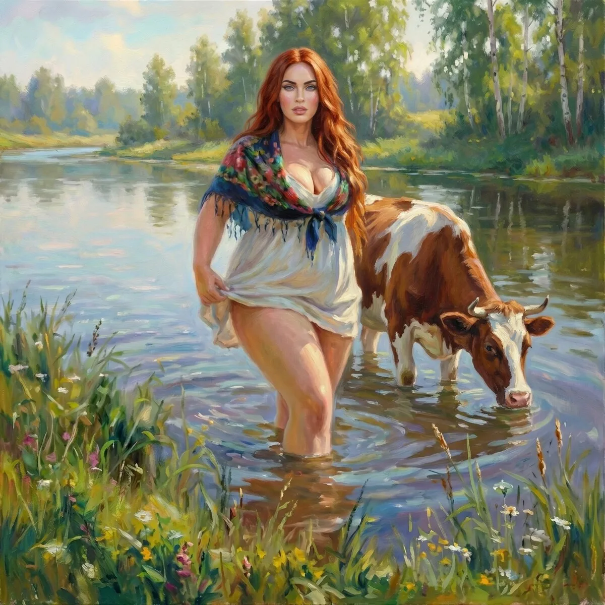 Трендовые портреты на холсте и металле