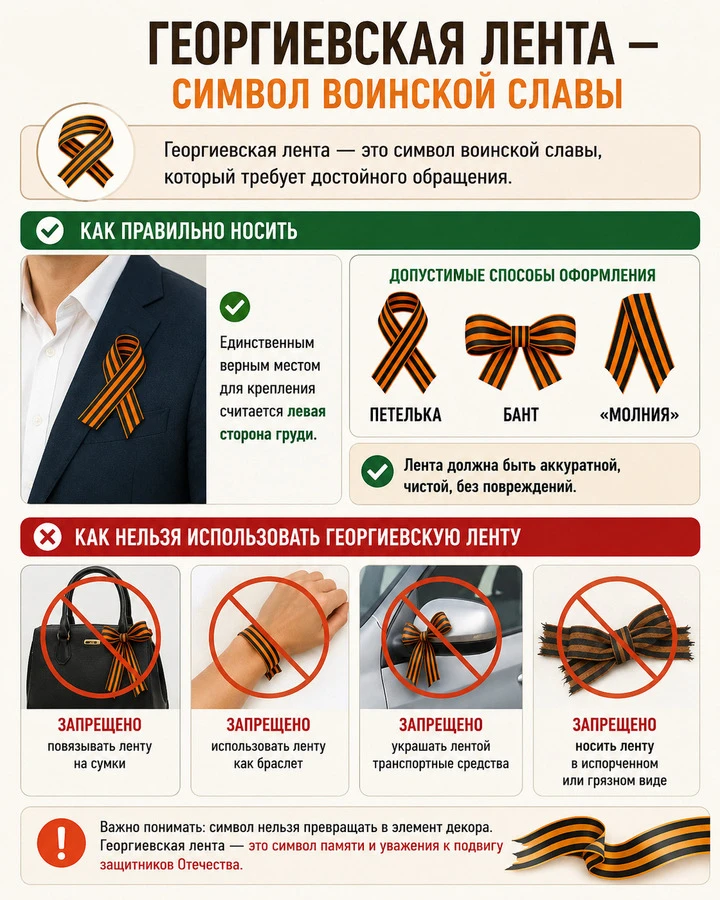 ⭐ Всероссийская акция «Георгиевская лента»